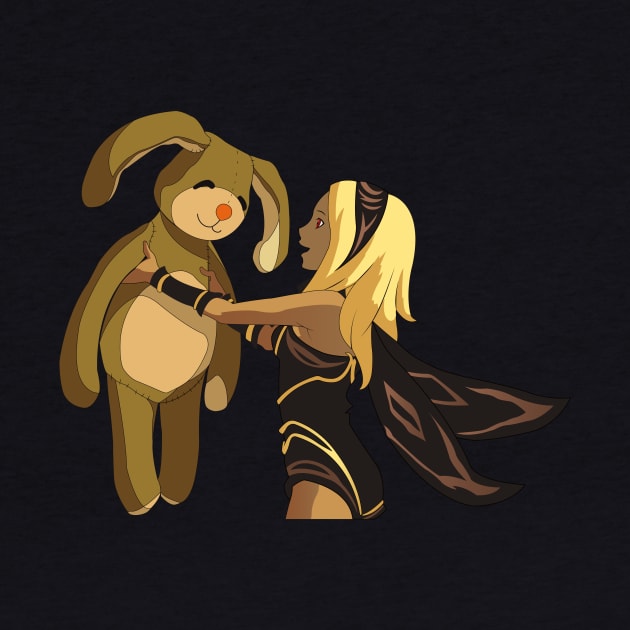 Gravity Rush - Kat and Bear by krispies69